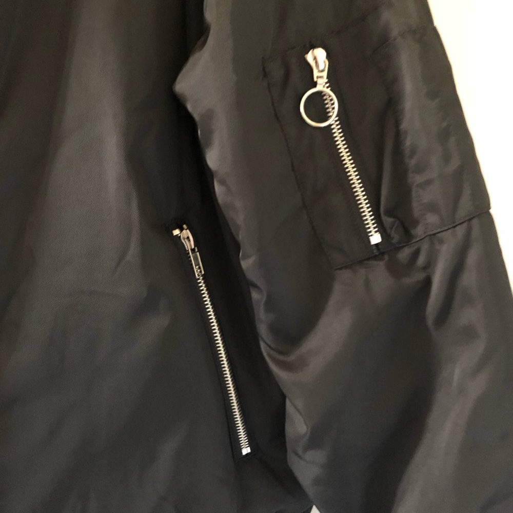 New Georgia Mae Lover Bomber Jacket Size Medium - Picture 5 of 8